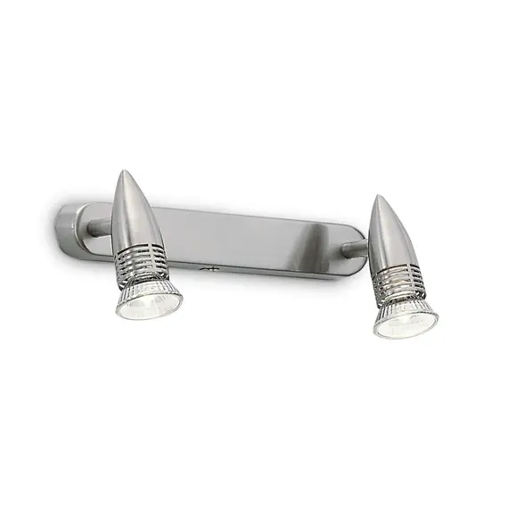 Двоен спот Alfa Ap2 Nickel 009483 Ideal Lux GU10 | Osvetlenieto.bg