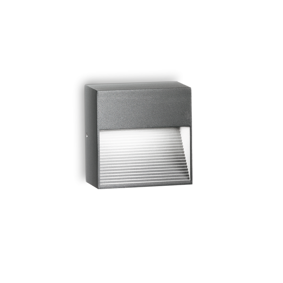 Фасаден аплик DOWN AP1 ANTRACITE 122045 Ideal Lux 1xG9 IP44 | Osvetlenieto.bg