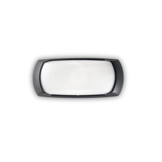 Фасаден аплик FELIX-2 AP1 NERO 123783 Ideal Lux 1xE27 IP66 | Osvetlenieto.bg