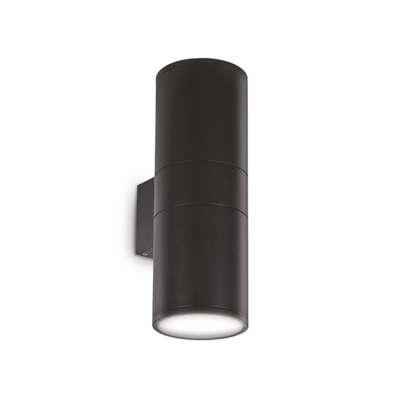 Фасаден аплик GUN AP2 BIG NERO 092317 Ideal Lux 2xE27 IP54 | Osvetlenieto.bg