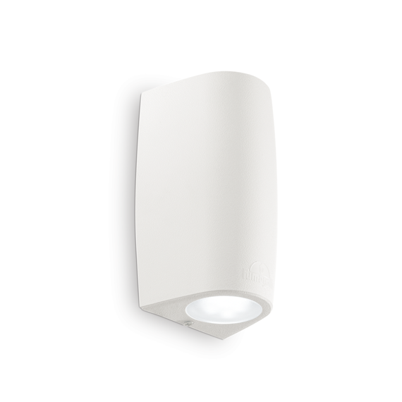 Фасаден аплик KEOPE AP2 BIANCO 147772 Ideal Lux 2xGU10 IP55 | Osvetlenieto.bg