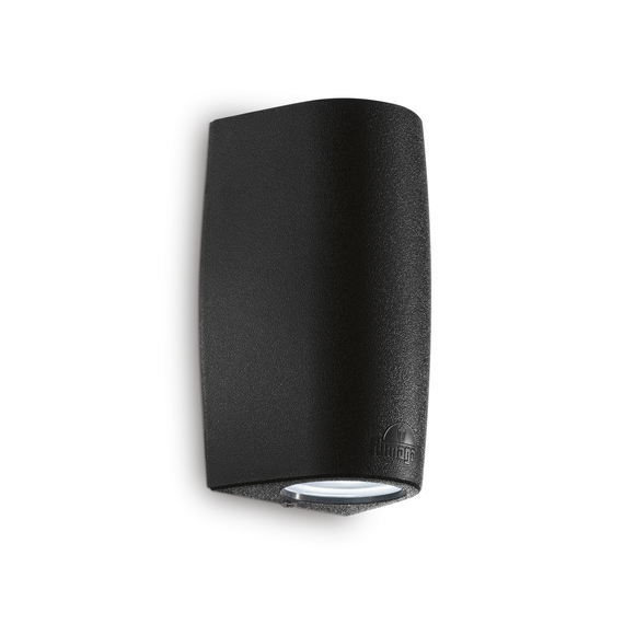 Фасаден аплик KEOPE AP2 NERO 147819 Ideal Lux 2xGU10 IP55 | Osvetlenieto.bg