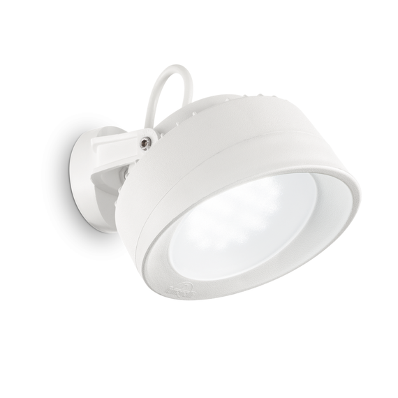 Фасаден аплик LITIO AP1 BIANCO 145303 Ideal Lux 1xGX53 IP66 | Osvetlenieto.bg