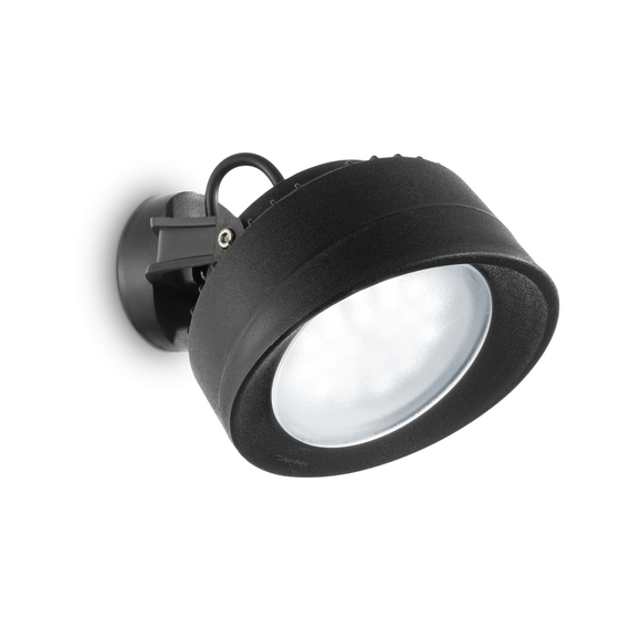Фасаден аплик LITIO AP1 NERO 145341 Ideal Lux 1xGX53 IP66 | Osvetlenieto.bg