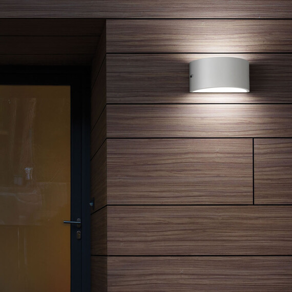 Фасаден аплик REX-2 AP1 BIANCO 092416 Ideal Lux 1xE27 IP44 | Osvetlenieto.bg