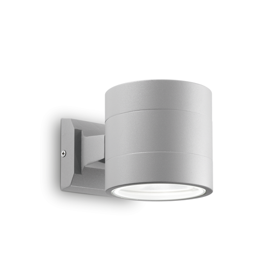 Фасаден аплик SNIF AP1 ROUND GRIGIO 061474 Ideal Lux 1xG9 IP54 | Osvetlenieto.bg
