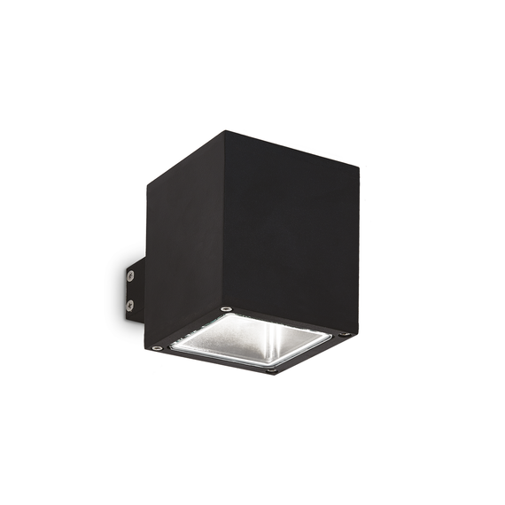 Фасаден аплик SNIF AP1 SQUARE NERO 123080 Ideal Lux 1xG9 IP44 | Osvetlenieto.bg