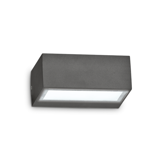 Фасаден аплик TWIN AP1 ANTRACITE 115368 Ideal Lux 1xG9 IP44 | Osvetlenieto.bg