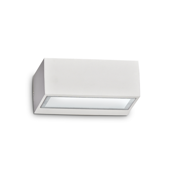 Фасаден аплик TWIN AP1 BIANCO 115351 Ideal Lux 1xG9 IP44 | Osvetlenieto.bg