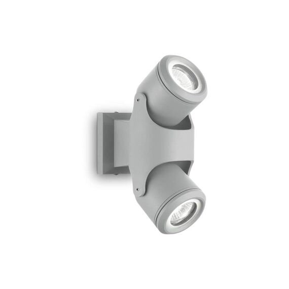 Фасаден прожектор Xeno Ap2 Grigio 129518 Ideal Lux GU10 IP44 | Osvetlenieto.bg