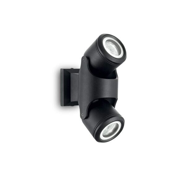 Фасаден прожектор Xeno Ap2 Nero 129501 Ideal Lux GU10 IP44 | Osvetlenieto.bg