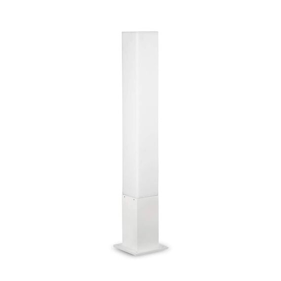 Градински стълб Edo Outdoor Pt1 Square Bianco 142999 Ideal Lux GX53 IP44 | Osvetlenieto.bg
