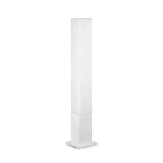 Градински стълб Edo Outdoor Pt1 Square Bianco 142999 Ideal Lux GX53 IP44 | Osvetlenieto.bg