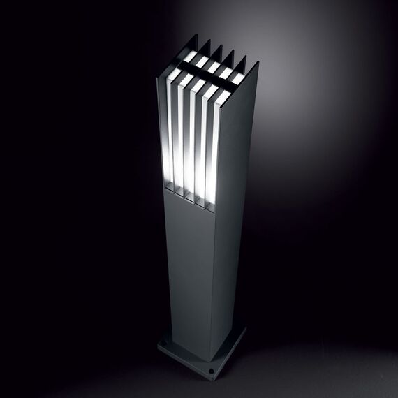 Градински стълб Marte Pt1 Antracite 092225 Ideal Lux E27 IP44 | Osvetlenieto.bg