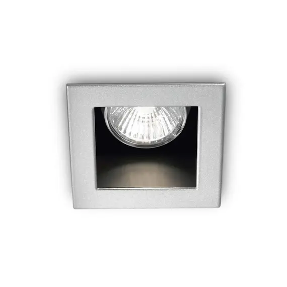 Квадратна луна за вграждане Funky Fi1 Alluminio 083223 Ideal Lux GU10 | Osvetlenieto.bg