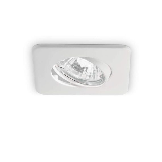 Квадратна луна за вграждане Lounge Fi1 Bianco 138978 Ideal Lux GU10 | Osvetlenieto.bg