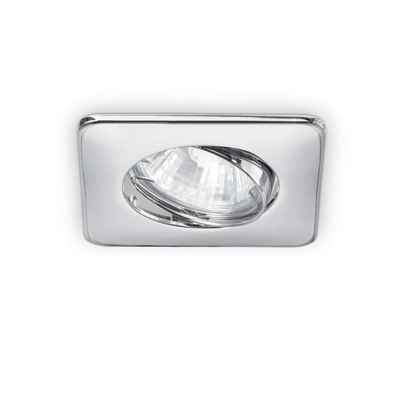 Квадратна луна за вграждане Lounge Fi1 Cromo 138985 Ideal Lux GU10 | Osvetlenieto.bg