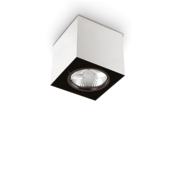 Луна за открит монтаж MOOD PL1 D15 SQUARE BIANCO 140933 Ideal Lux 1xGU10 | Osvetlenieto.bg
