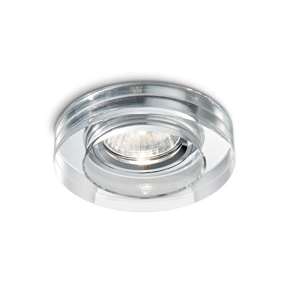Луна за вграждане Blues Fi1 Round Trasparente 083254 Ideal Lux GU10 | Osvetlenieto.bg