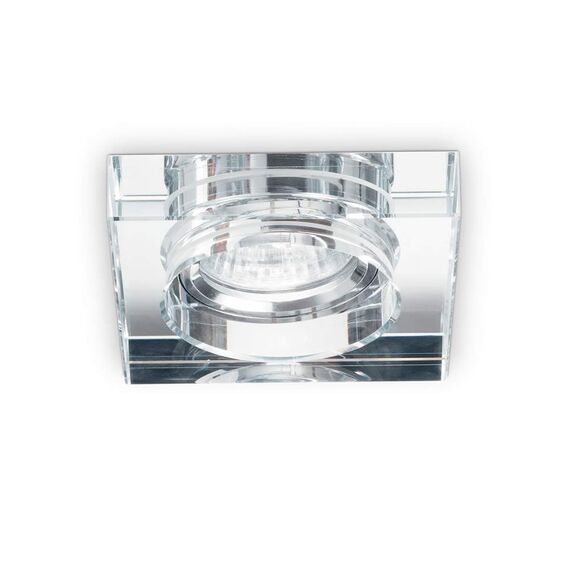 Луна за вграждане Blues Fi1 Square Trasparente 114019 Ideal Lux GU10 | Osvetlenieto.bg