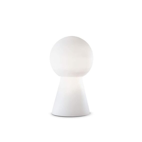 Настолна лампа Birillo TL1 Medium Bianco 000251 Ideal Lux E27 | Osvetlenieto.bg