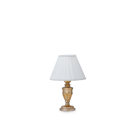 Настолна лампа FIRENZE TL1 ORO 020853 Ideal Lux 1xE14 | Osvetlenieto.bg