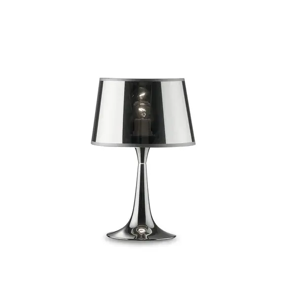 Настолна лампа London Cromo TL1 Small 032368 Ideal Lux E27 | Osvetlenieto.bg