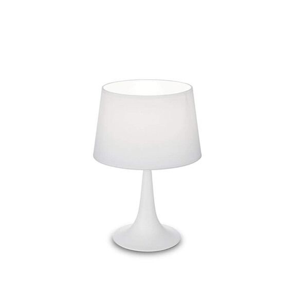 Настолна лампа LONDON TL1 BIANCO 110530 Ideal Lux 1xE27 | Osvetlenieto.bg
