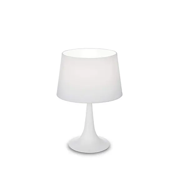 Настолна лампа London TL1 Small Bianco 110530 Ideal Lux E27 | Osvetlenieto.bg