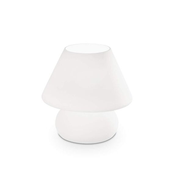 Настолна лампа Prato TL1 Big Bianco 074702 Ideal Lux E27 | Osvetlenieto.bg