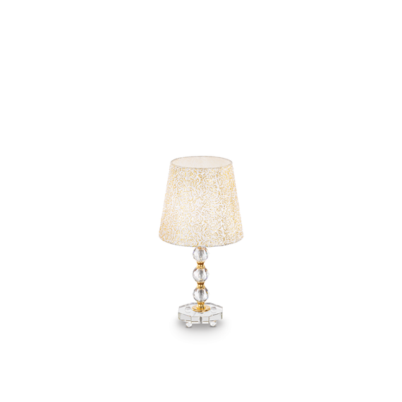 Настолна лампа QUEEN TL1 MEDIUM 077741 Ideal Lux 1xE27 | Osvetlenieto.bg