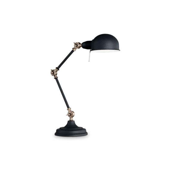 Настолна лампа Truman TL1 Nero 145211 Ideal Lux E27 | Osvetlenieto.bg