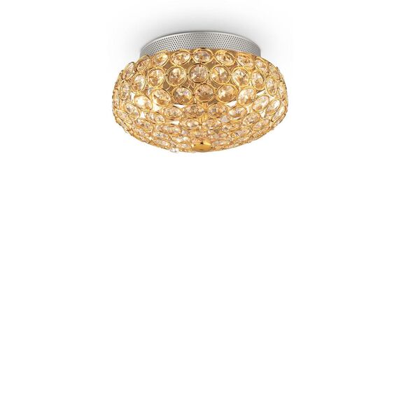 Плафон King Pl3 Oro 075402 Ideal Lux G9 | Osvetlenieto.bg