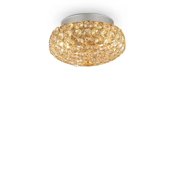 Плафон King Pl3 Oro 075402 Ideal Lux G9 | Osvetlenieto.bg