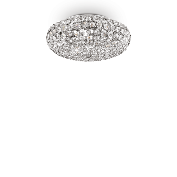 Плафон KING PL5 CROMO 075419 Ideal Lux 5xG9 | Osvetlenieto.bg
