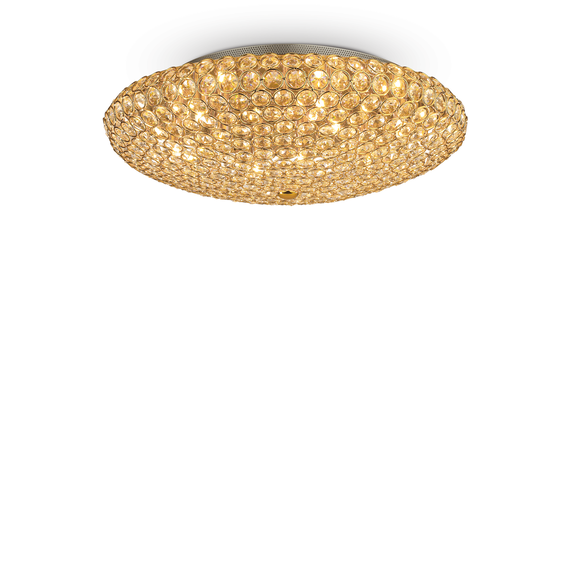 Плафон KING PL9 ORO 073262 Ideal Lux 9xG9 | Osvetlenieto.bg