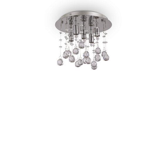Плафон MOONLIGHT PL5 CROMO 094649 Ideal Lux 5xG9 | Osvetlenieto.bg