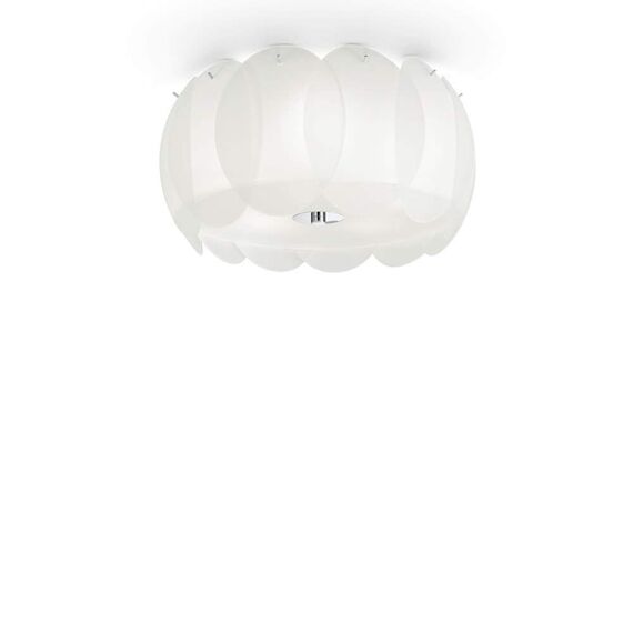 Плафон Ovalino Pl5 Bianco 093963 Ideal Lux E27 | Osvetlenieto.bg