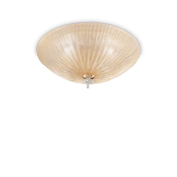 Плафон Shell Pl3 Ambra 140179 Ideal Lux E27 | Osvetlenieto.bg