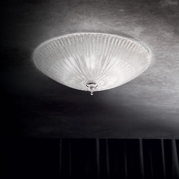 Плафон Shell Pl3 Trasparente 008608 Ideal Lux E27 | Osvetlenieto.bg