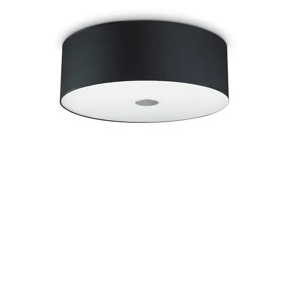 Плафон Woody Pl4 Nero 103273 Ideal Lux E27 | Osvetlenieto.bg