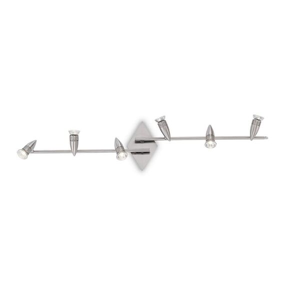 Спот Alfa Pb6 Nickel 006338 Ideal Lux GU10 | Osvetlenieto.bg