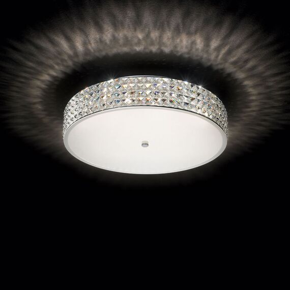 Стъклена плафониера Roma Pl9 087863 Ideal Lux G9 | Osvetlenieto.bg