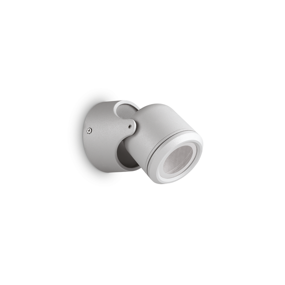 Външен прожектор XENO AP1 GRIGIO 129471 Ideal Lux 1xGU10 IP44 | Osvetlenieto.bg