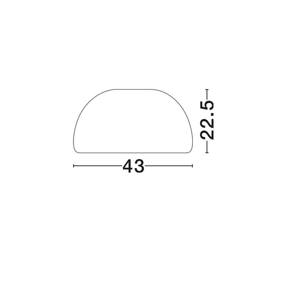 Плафон DAVO 9003681 NovaLuce 1xE27 | Osvetlenieto.bg