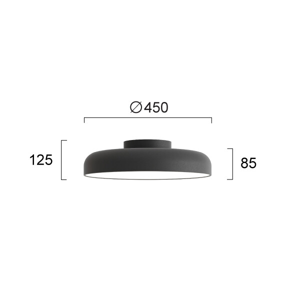 LED Плафон DEVA 4326301 Viokef 36W 3000K | Osvetlenieto.bg