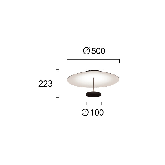 LED Плафон ROSS 4332000 Viokef 13W 3000K | Osvetlenieto.bg