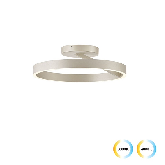 LED Плафон SATURN 4342800 Viokef 38W CCT 3000K-4000K Triac Dimmable | Osvetlenieto.bg