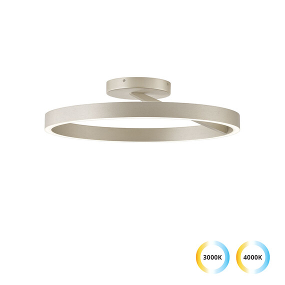 LED Плафон SATURN 4342900 Viokef 47W CCT 3000K-4000K Triac Dimmable | Osvetlenieto.bg
