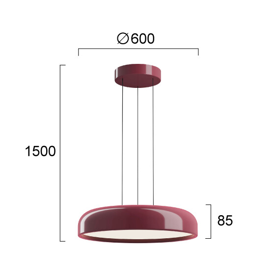 LED Полилей ALENSA 4348901 Viokef 60W 3000K | Osvetlenieto.bg